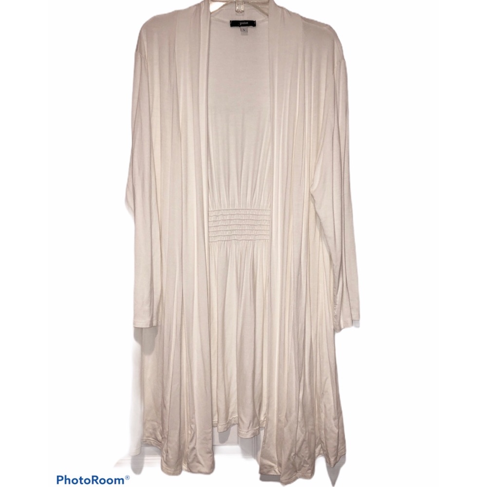 White Cardigan